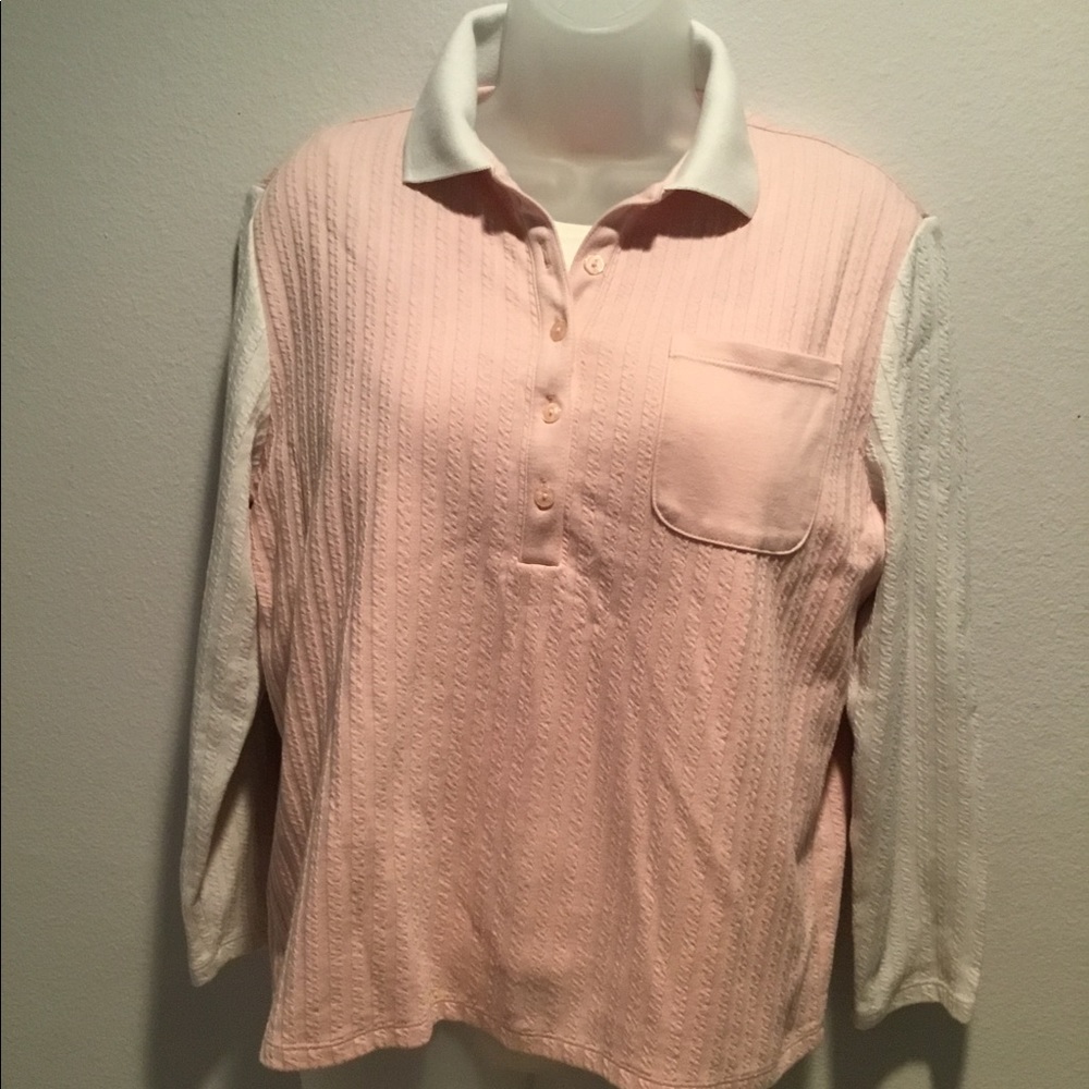 Long sleeve pullover sweater